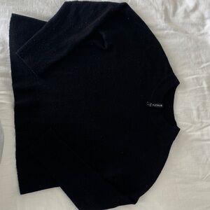 Athleta Black Crew Neck Sweater